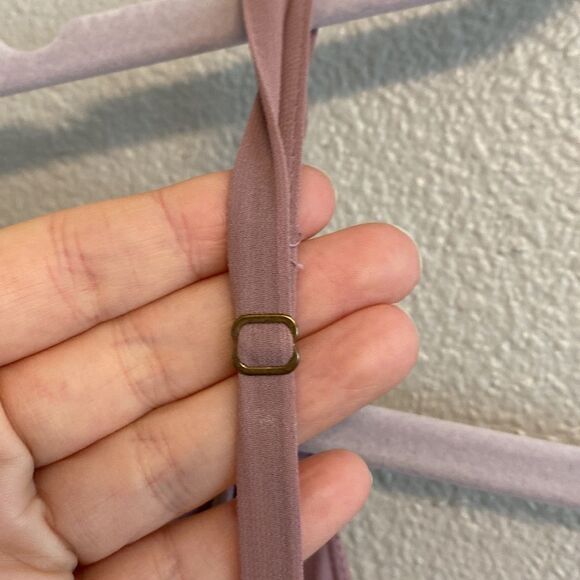 Show me your Mumu-Caitlin Ruffle Maxi Dress- soft pink- Size Medium - Picture 10 of 13